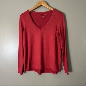 American Eagle Vneck Long sleeve